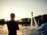 Let na flyboardu v Příbrami