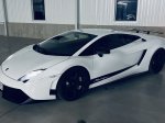 Noční jízda Lamborghini