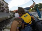 Vltava na raftu