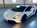 Noční jízda Lamborghini