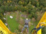 Bungee Jumping z jeřábu v Praze