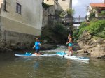 Krumlov na paddleboardu