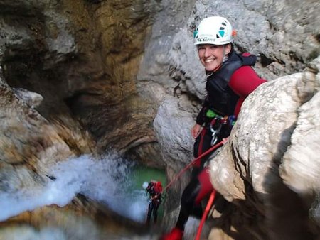 Canyoning ve Slovinsku