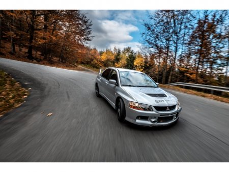 Jízda s LANCER EVO