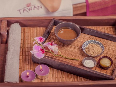 Masáž horkou čokoládou