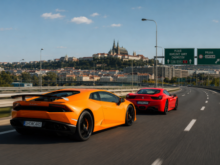 Ferrari vs Lamborghini Praha