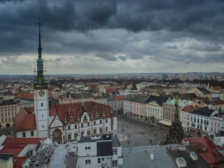 Let balónem v Olomouci