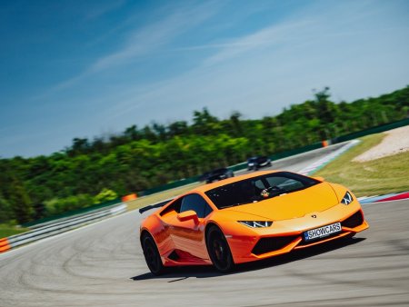 Mostecký okruh v Lamborghini