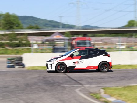 Toyota Yaris GR na polygonu