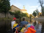Vltava na raftu