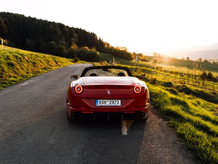 Jízda ve Ferrari