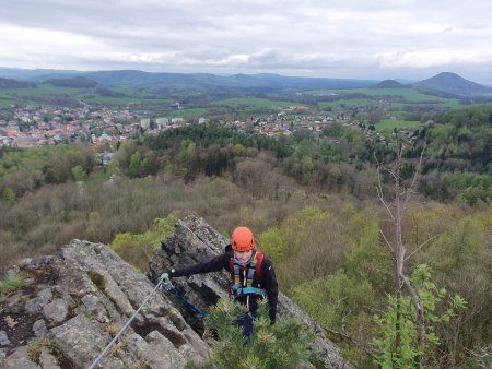 Kurz ferrata Česká Kamenice
