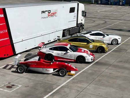 Jízda v závodním autě