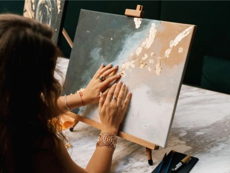 ArtBrunch – Luxusní brunch s malováním zlatými plátky